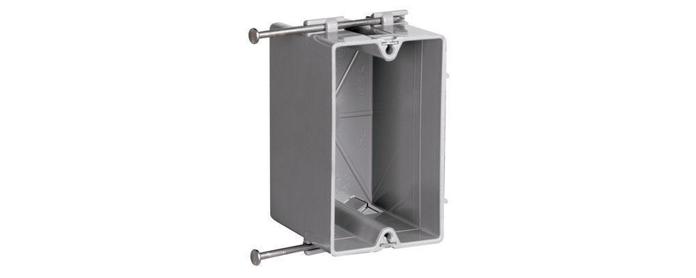 Pass & Seymour Single Gang Switch And Outlet Box 