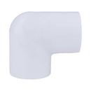 White PVC Schedule 40 90° Socket x FPT Elbow 