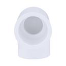White PVC Schedule 40 90° Socket x FPT Elbow 