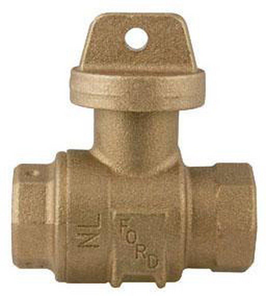 Ford Meter Box FIPT Brass Ball Curb Valve 