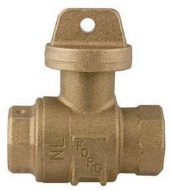3/4 in. FIPT Brass Ball Curb Valve