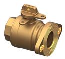 Ford Meter Box FIPT x Meter Flanged Brass Straight Ball Flange Meter Valve 