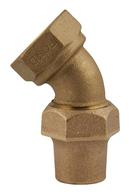 Ford Meter Box Female Copper Threaded x Flared 45 Degree Bend 