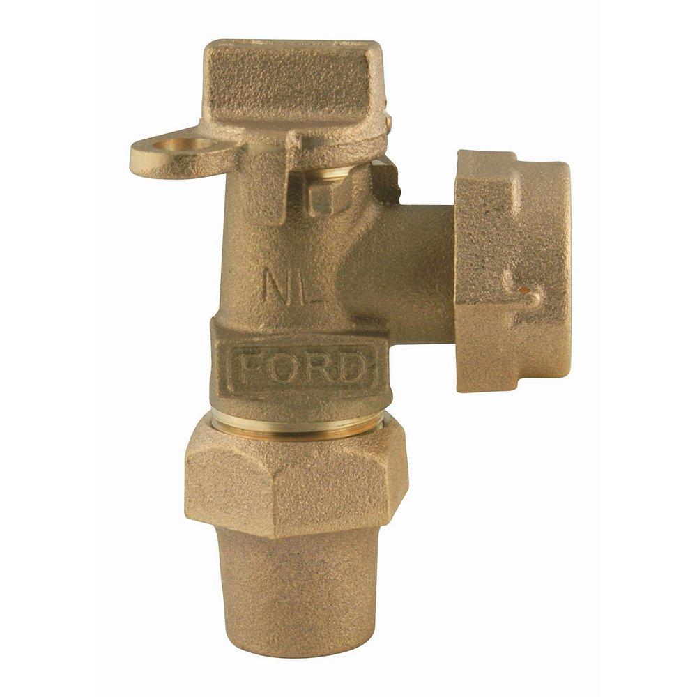 Ford Meter Box 1-7/8 in. Flare x Meter Angle Angle Supply Stop Key Valve 