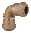 3/4 in. Quick Joint Brass Water Service 90 Degree Bend