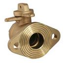 1-1/2 in. FIPT x Meter Flanged Brass Straight Ball Flange Meter Valve