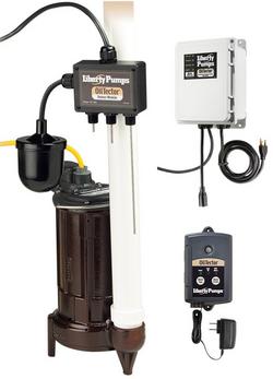1/2 HP 115V Cast Iron Elevator Sump Pump System with OilTector&reg; Control & Alarm