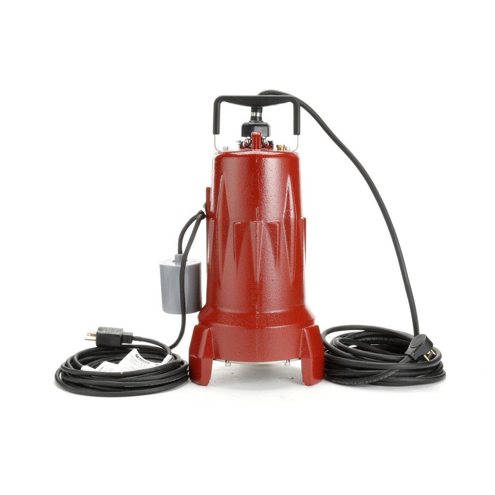 Liberty Pumps Red Submersible Grinder Pump 