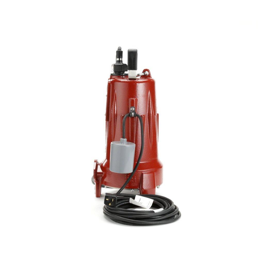 Liberty Pumps Red Submersible Grinder Pump 