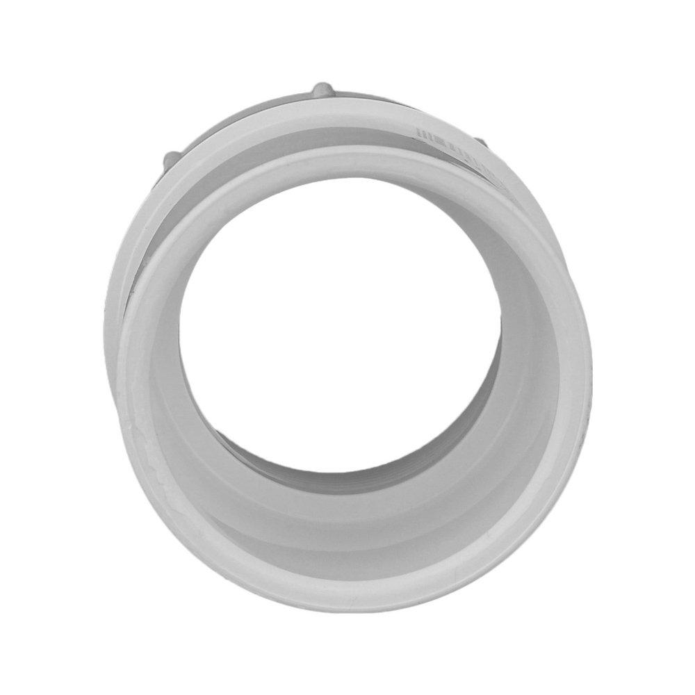White PVC Schedule 40 Female Adapter 