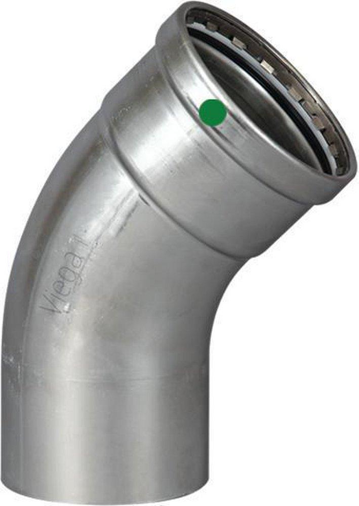 Viega 3 Stainless Steel 316 Extra Large Elbow 45 FTGXP 