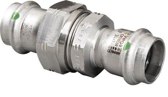 Viega Press 316L Stainless Steel Union 