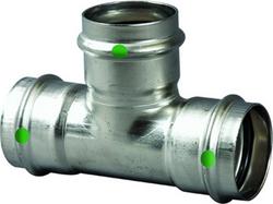 2 in. Press 316 Stainless Steel Tee