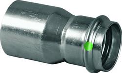 1-1/4 x 3/4 in. FTG x Press 316L Stainless Steel Reducer