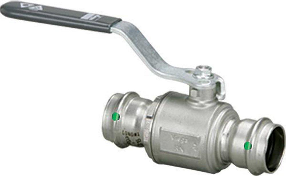Viega 316 Stainless Steel Full Port Press Ball Valve 