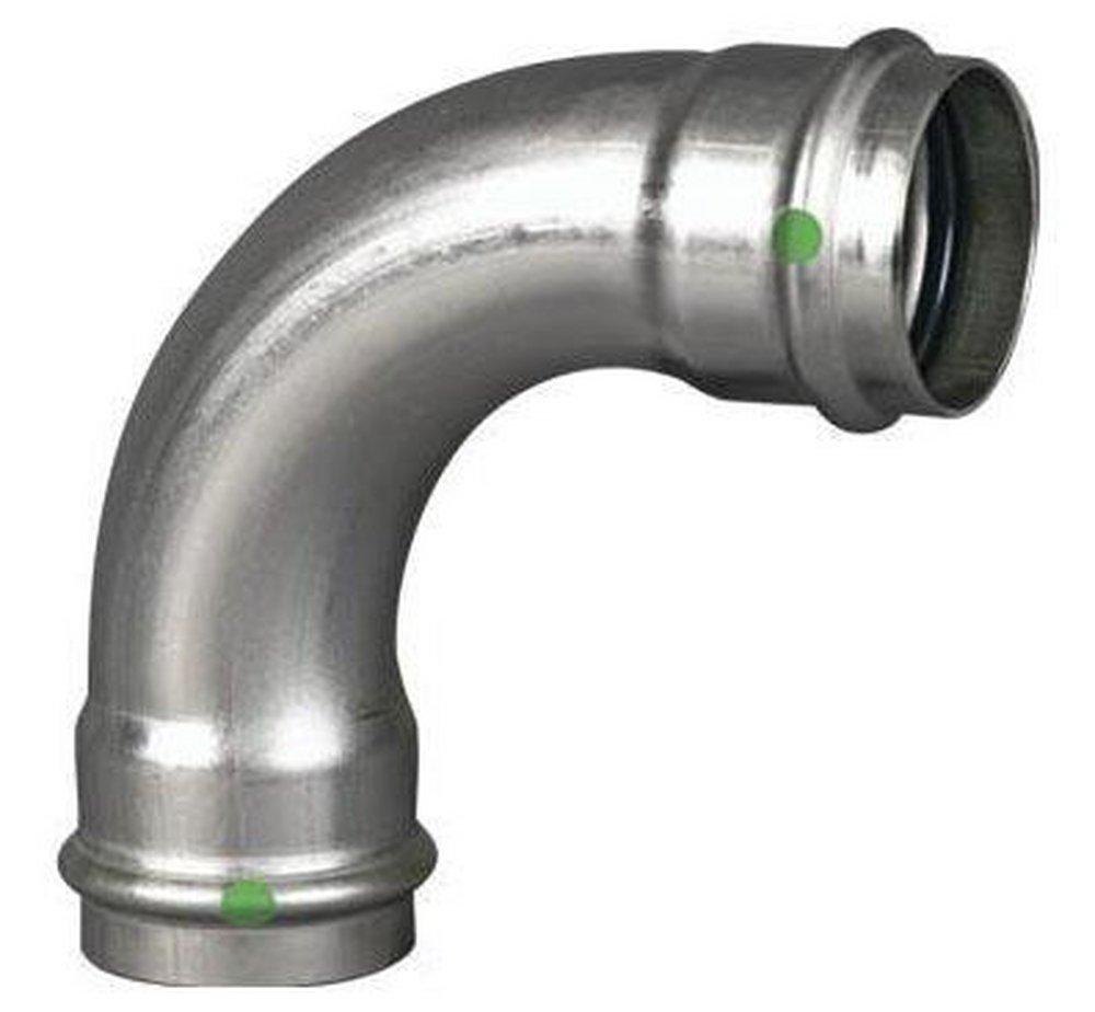 Viega Press 316L Stainless Steel 90 Degree Elbow 