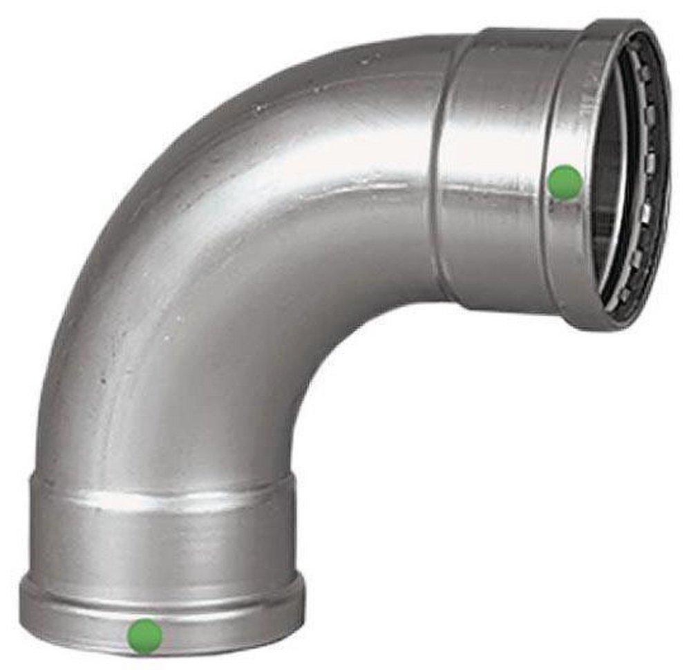 Viega Press 316L Stainless Steel 90 Degree Elbow 