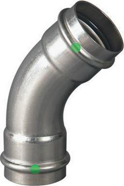 1 in. Press 316L Stainless Steel 45 Degree Elbow