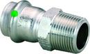 1/2 X 3/4 Stainless Steel 316 Adapter P X M NPT