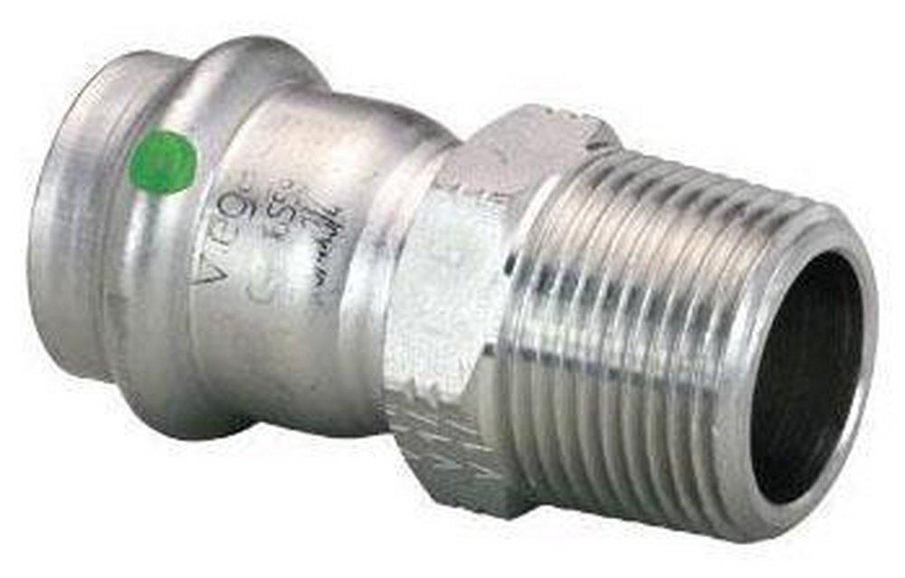 Viega Press x MNPT 316L Stainless Steel Adapter 