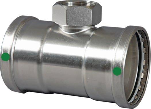 3X3X3/4 Stainless Steel 316 Extra Large Reducer  Reducing Tee PXP 