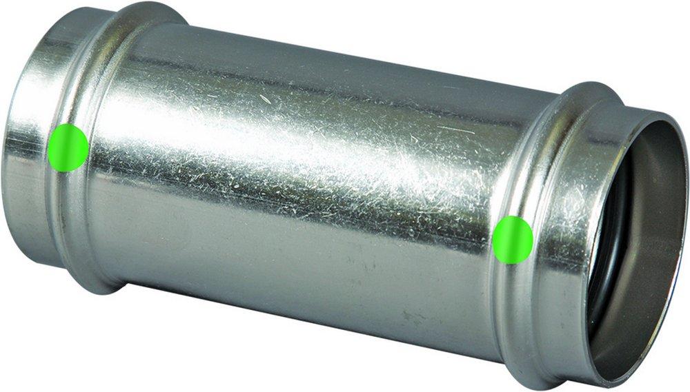 Viega 1 Stainless Steel 316 Coupling PXP L/ ST 