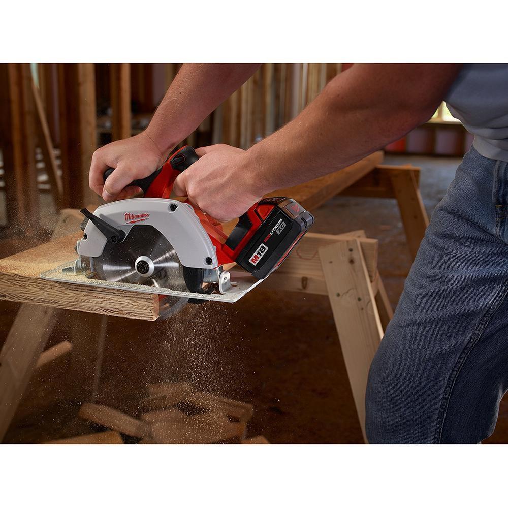 Milwaukee® Black Cordless 18V Circular Saw Bare Tool 