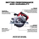 Milwaukee® Black Cordless 18V Circular Saw Bare Tool 