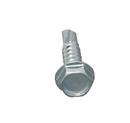 10 mm x 1 in. Zinc Plated Hex Head Self-Piercing & Tapping Screw (Pack of 100)