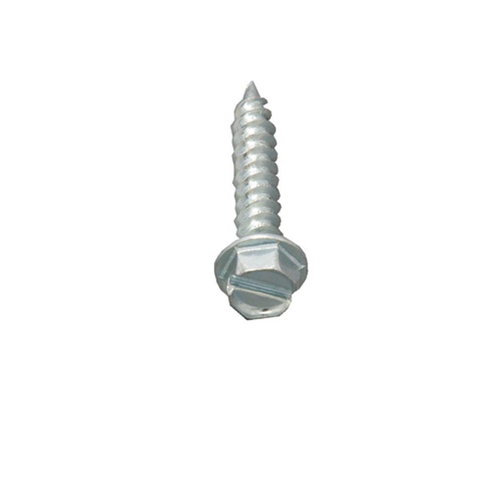 PROSELECT® 8 mm x 1-1/2 in. Zinc Plated Hex Head Self-Piercing
