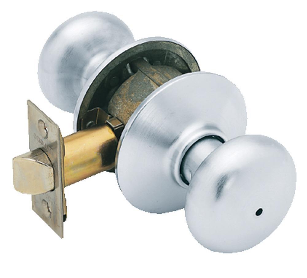 Schlage&reg; Satin Chrome Privacy Door Knob 