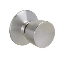 Brass Passage Latch in Satin Chrome