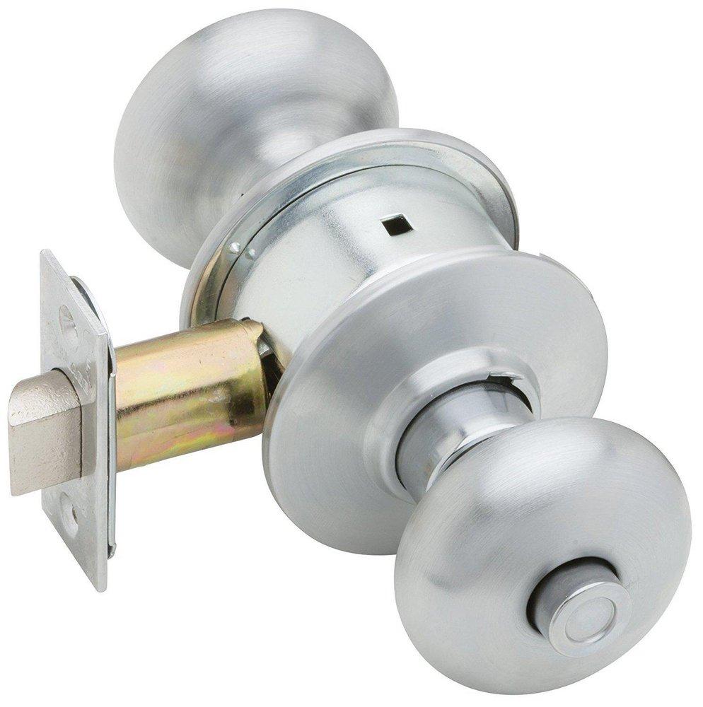 Schlage&reg; Satin Chrome A40S PLY PRIV Lock 626 