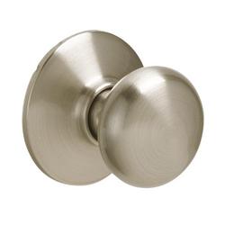 Brass Passage Latch in Satin Nickel