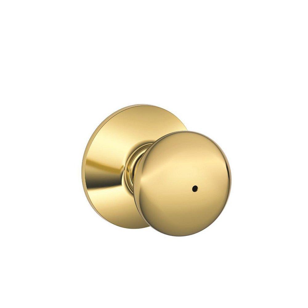 Schlage&reg; Bright Brass Brass Lock in Brass 