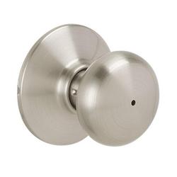 Privacy Lock Door Knob in Satin Nickel