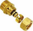1/2 in. Brass PEX Compression x 3/4 in. MPT Adapter