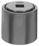 Zurn Neo-Loc PVC and Cast Iron Non-Adjustable Floor Clean-Out with Countersunk Plug 