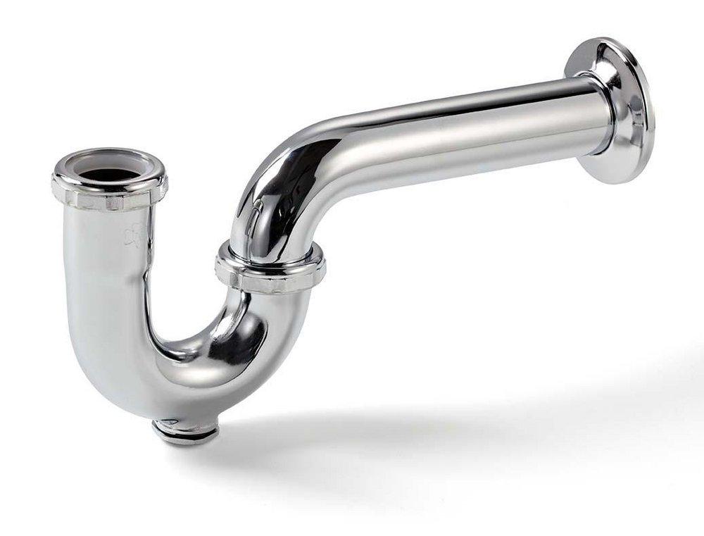 McGuire Manufacturing Chrome Plated Brass P-Trap 