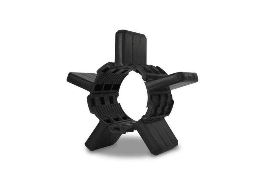 Garlock Black 2-13/100 in. Polypropylene Casing Spacer 