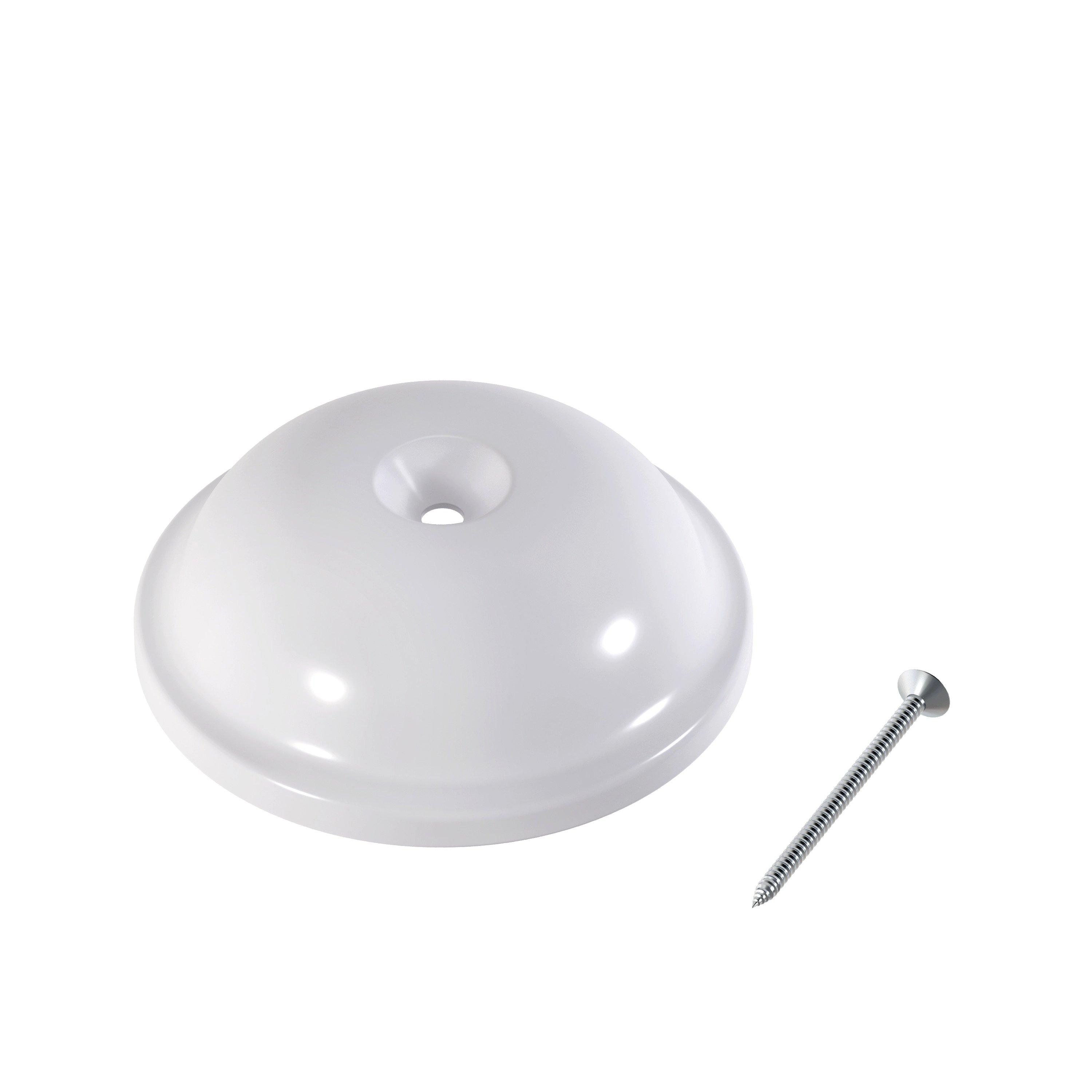 PROFLO&reg; 5-1/4 in. ABS Dome Cleanout Access Cover 