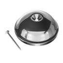 7-1/4 in. ABS Dome Cleanout Access Cover in Polished Chrome