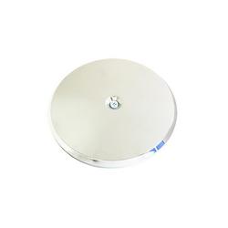 5-1/4 in. ABS Flat Cleanout Access Cover in Polished Chrome