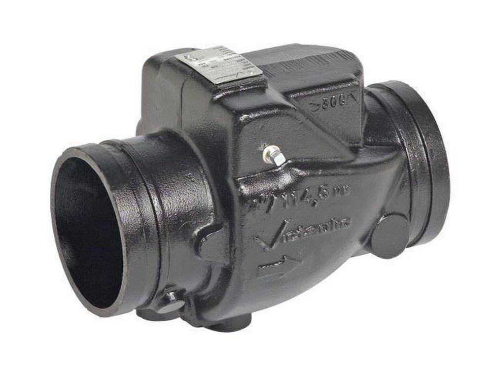 Victaulic Black Ductile Iron Grooved Check Valve 