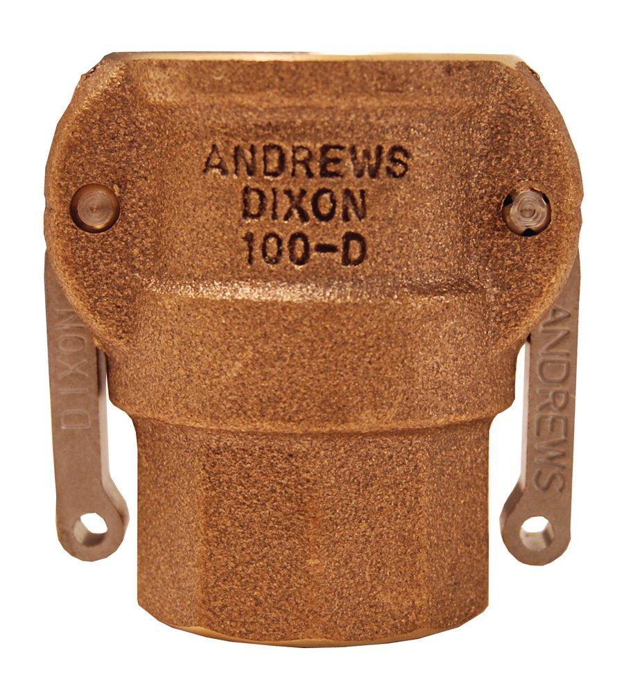 Dixon Valve & Coupling Coupler x FNPT Brass Cam and Groove Coupling 