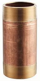 3 in. NPT Global Red Brass Nipple 