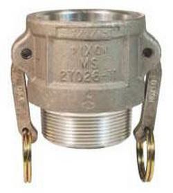 1-1/2 in. Female Coupler x MNPT Type B Quick Aluminum Coupling
