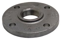 2 x 7-1/2 in. Threaded 125# Black Cast Iron Flange