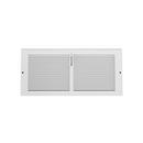 PROSELECT&reg; White 14 in. Steel Baseboard Register in White 