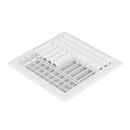PROSELECT&reg; White 10 in. Aluminum Ceiling/Sidewall Register in White 